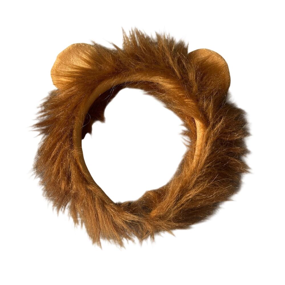 Fluffy Lion Headband Halloween Costume One Size Cute Costume Party Cosplay